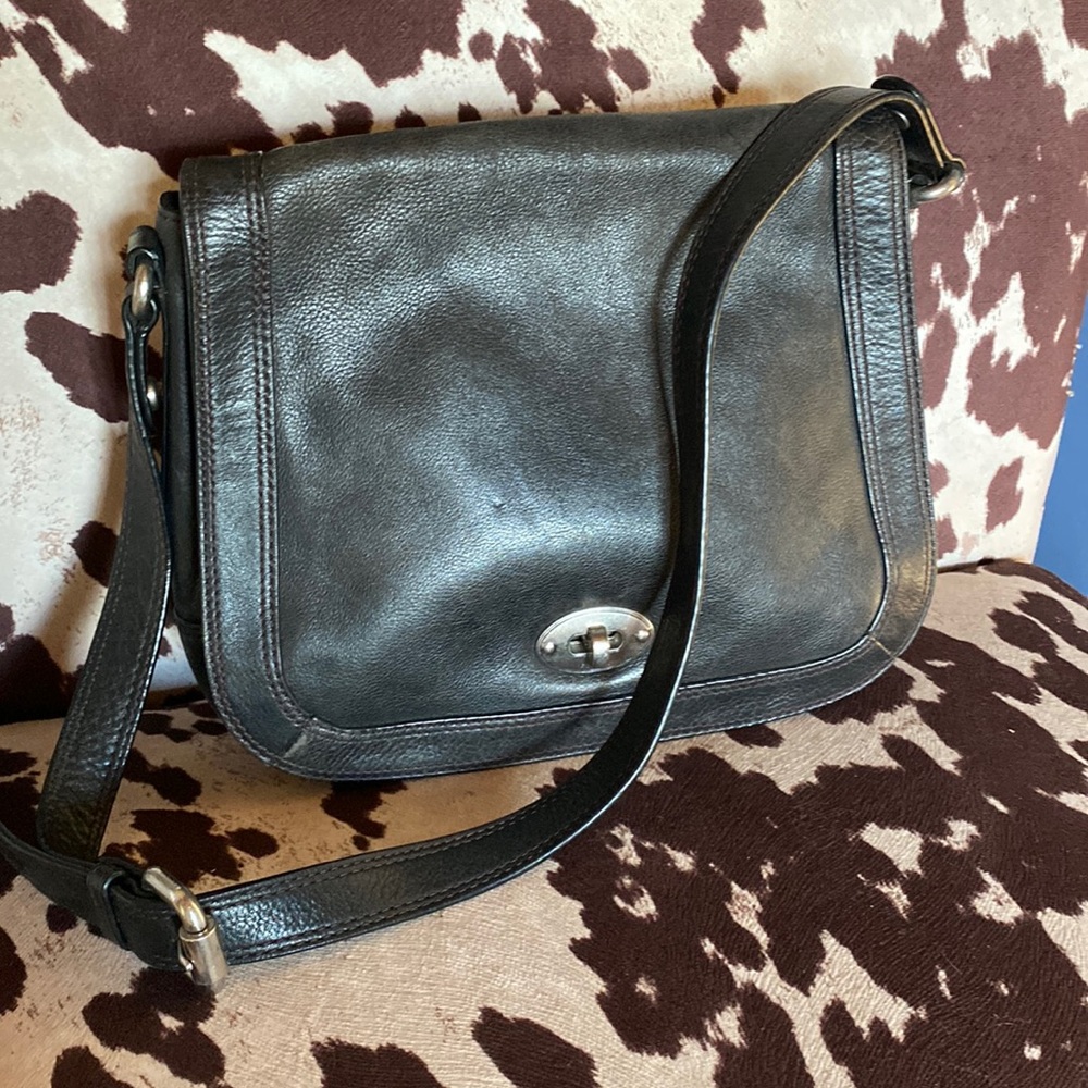 Fossil Leather Handbag Adjustable Strap